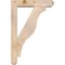 Ekena Millwork Funston Craftsman Smooth Bracket w/ Offset Brace, Douglas Fir, 5 1/2"W x 24"D x 36"H BKT0604X24X36FST04SDF - alternate 4